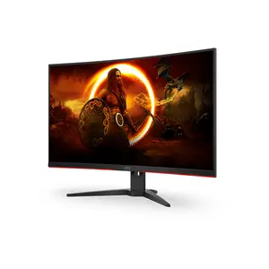 AOC C32G2ZE2 32 Inch Curved Full HD 250Hz Gaming Monitor, 1920×1080 Resolution, Curved High-Speed Panel, Ultra High Refresh Rate Competitive Esports Display