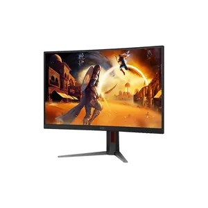 AOC CQ27G4 27 Inch Curved QHD 180Hz Gaming Monitor, 2560×1440 Resolution, Curved Fast Gaming Panel, Adaptive Sync Technology, Immersive High Refresh Rate Gaming Display