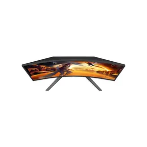 AOC CQ32G4E 32 Inch Curved QHD 180Hz Gaming Monitor, 2560×1440 Resolution, Curved Fast VA Panel, Adaptive Sync Technology, High Refresh Rate Immersive Gaming Display