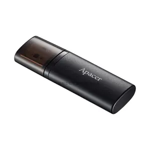 Apacer AH25B USB 3.2 Gen 1 Flash Drive, USB Type-A Interface, Contrast Design, Matte Metal Finish, High-Speed Portable USB Storage Drive