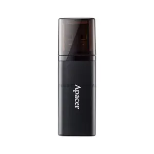 Apacer AH25B USB 3.2 Gen 1 Flash Drive, USB Type-A Interface, Contrast Design, Matte Metal Finish, High-Speed Portable USB Storage Drive