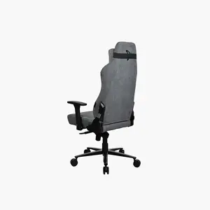 Arozzi Vernazza SFB Soft Fabric Gaming Chair Ash Grey Edition, Premium Ergonomic Racing Style Design, Soft Fabric Upholstery, Adjustable Comfort Support Gaming and Office Chair