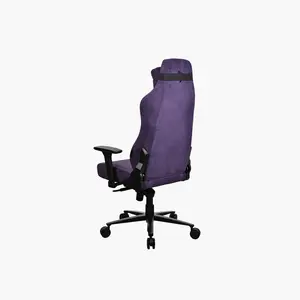 Arozzi Vernazza SFB Soft Fabric Gaming Chair Purple Edition, Premium Ergonomic Racing Style Design, Soft Fabric Upholstery, Adjustable Comfort Support Gaming and Office Chair