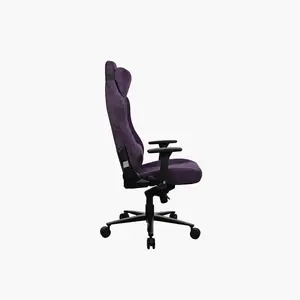 Arozzi Vernazza SFB Soft Fabric Gaming Chair Purple Edition, Premium Ergonomic Racing Style Design, Soft Fabric Upholstery, Adjustable Comfort Support Gaming and Office Chair