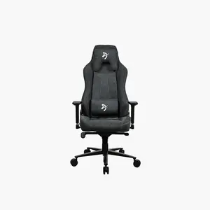 Arozzi Vernazza SFB Soft Fabric Gaming Chair Dark Grey Edition, Premium Ergonomic Racing Style Design, Soft Fabric Upholstery, Adjustable Comfort Support Gaming and Office Chair