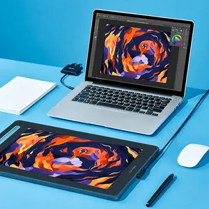 XP-Pen Artist 16 Drawing Monitor, 15.4-Inch Full HD Creative Display, Battery-Free Stylus Support, Professional Pen Display Monitor for Digital Art, Illustration and Graphic Design