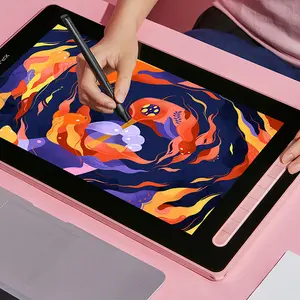 XP-Pen Artist 16 Drawing Monitor, 15.4-Inch Full HD Creative Display, Battery-Free Stylus Support, Professional Pen Display Monitor for Digital Art, Illustration and Graphic Design