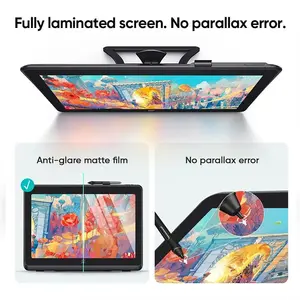 XP-Pen Artist 22 Plus Drawing Monitor, 21.5-Inch Full HD Creative Display, Battery-Free Stylus Support, Professional Pen Display Monitor for Digital Art, Illustration and Content Creation