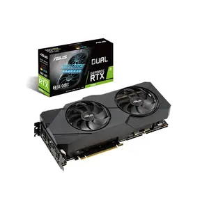 ASUS Dual GeForce RTX 2080 EVO 8GB Graphics Card, 8GB GDDR6 Memory, Dual Fan Cooling Design, NVIDIA Turing Architecture, High-Performance Gaming and Content Creation GPU