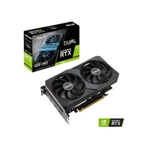 ASUS Dual GeForce RTX 3060 12GB Graphics Card, 12GB GDDR6 Memory, Dual Fan Cooling Design, NVIDIA Ampere Architecture, High-Performance 1080p and 1440p Gaming GPU