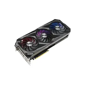 ASUS ROG Strix GeForce RTX 3080 O10G Gaming Graphics Card, 10GB GDDR6X Memory, Factory Overclocked Performance, Premium RGB Lighting Design, Triple Fan Cooling Gaming GPU