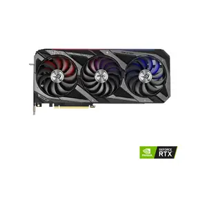 ASUS ROG Strix GeForce RTX 3080 O10G Gaming Graphics Card, 10GB GDDR6X Memory, Factory Overclocked Performance, Premium RGB Lighting Design, Triple Fan Cooling Gaming GPU