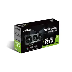ASUS TUF Gaming GeForce RTX 3090 24GB Graphics Card, 24GB GDDR6X Military-Grade Triple Fan High Performance Gaming GPU