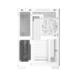 ASUS A32 PLUS TG ARGB White ATX Mid Tower Gaming Case, 270° Panoramic Tempered Glass, 4 Pre-Installed ARGB Fans, 360mm Radiator Support, 420mm GPU Clearance