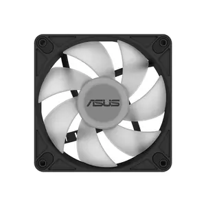 ASUS AR120 ARGB PWM Single Pack 120mm Cooling Fan, 28mm Thick Fan Frame, PWM Speed Control, Aura Sync Addressable RGB Lighting, High Airflow PC Case and Radiator Cooling Fan