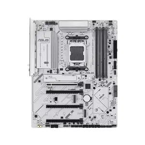 ASUS B850 MAX GAMING WIFI W ATX Motherboard, AMD B850 Chipset, AM5 Socket, DDR5 Memory Support, PCIe 5.0 Expansion, WiFi 7 Connectivity, White Edition High-Performance Gaming Motherboard