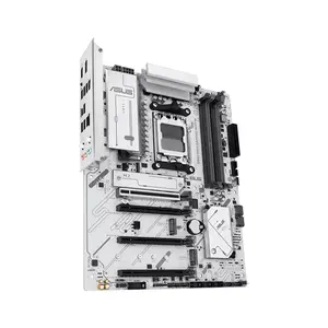ASUS B850 MAX GAMING WIFI W ATX Motherboard, AMD B850 Chipset, AM5 Socket, DDR5 Memory Support, PCIe 5.0 Expansion, WiFi 7 Connectivity, White Edition High-Performance Gaming Motherboard