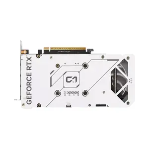 ASUS DUAL GeForce RTX 5060 White OC Edition 8GB GDDR7 Graphics Card, 2565MHz Boost Clock, NVIDIA Blackwell Architecture, 8GB GDDR7 Memory, Dual Fan Cooling Design, PCIe 5.0 Interface, Factory Overclocked White Edition Gaming GPU