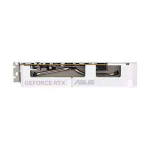 ASUS DUAL GeForce RTX 5060 White OC Edition 8GB GDDR7 Graphics Card, 2565MHz Boost Clock, NVIDIA Blackwell Architecture, 8GB GDDR7 Memory, Dual Fan Cooling Design, PCIe 5.0 Interface, Factory Overclocked White Edition Gaming GPU