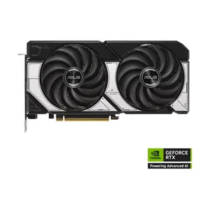 ASUS DUAL GeForce RTX 5070 OC Edition 12GB GDDR7 Graphics Card, 2572MHz Boost Clock, NVIDIA Blackwell Architecture, 12GB GDDR7 Memory, Dual Fan Cooling Design, PCIe 5.0 Interface, Factory Overclocked Compact Gaming GPU