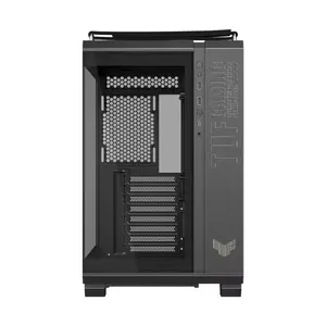 ASUS GT502 Horizon TUF Gaming Case Black ATX Mid Tower Gaming Chassis, Dual-Chamber Panoramic Tempered Glass Design, 360mm Radiator Support, 400mm GPU Clearance
