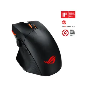 ASUS P708 ROG Chakram X Wireless Gaming Mouse, 36000 DPI ROG AimPoint Sensor, 8000Hz Polling Rate, Tri-Mode Connectivity