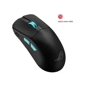 ASUS P713 ROG Harpe Ace Aim Lab Edition Wireless Gaming Mouse Black, 36000 DPI Optical Sensor, Tri-Mode Connectivity, 54g Lightweight Design
