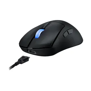 ASUS P714 ROG Keris II Ace Wireless Gaming Mouse Black, 42000 DPI ROG AimPoint Pro Sensor, Tri-Mode Connectivity, 54g Lightweight Design