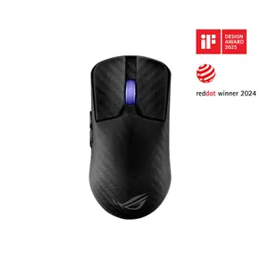 ASUS P718 ROG Harpe Ace Extreme Wireless Gaming Mouse Black, 42000 DPI AimPoint Pro Sensor, 8000Hz Polling Rate, 47g Carbon Fiber Design