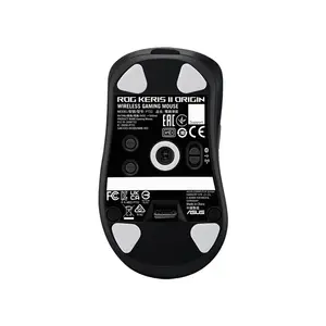 ASUS P722 ROG Keris II Origin Gaming Mouse Black, 42000 DPI ROG AimPoint Pro Sensor, 8000Hz Polling Rate, Tri-Mode Wireless