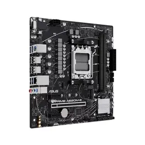 ASUS PRIME A620M-E Micro-ATX Motherboard, AMD A620 Chipset, AM5 Socket, DDR5 Memory Support, PCIe 4.0 Expansion, Comprehensive Cooling Controls, Entry-Level Ryzen Platform Motherboard