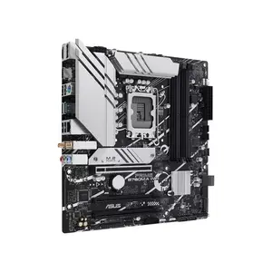 ASUS PRIME B760M-A WIFI Micro-ATX Motherboard, Intel B760 Chipset, LGA1700 Socket, DDR5 Memory Support, PCIe 4.0 Expansion, WiFi Connectivity, Comprehensive Cooling Controls, Mainstream Performance Motherboard