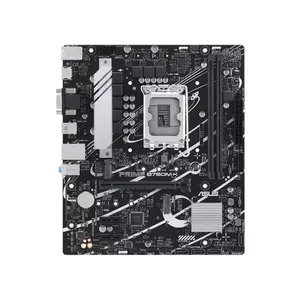 ASUS PRIME B760M-K Micro-ATX Motherboard, Intel B760 Chipset, LGA1700 Socket, DDR5 Memory Support, PCIe 4.0 Expansion, M.2 NVMe Storage Support, Essential Performance Desktop Motherboard