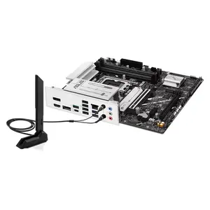 ASUS PRIME B860M-A WIFI-CSM Micro-ATX Motherboard, Intel B860 Chipset, LGA1851 Socket, DDR5 Memory Support, PCIe 5.0 Expansion, WiFi Connectivity, ASUS Corporate Stable Model Platform, Business and Productivity Motherboard