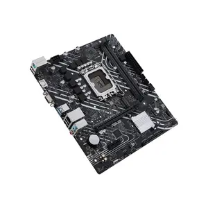 ASUS PRIME H610M-K D4 Micro-ATX Motherboard, Intel H610 Chipset, LGA1700 Socket, DDR4 Memory Support, PCIe 4.0 Expansion, M.2 NVMe Storage Support, Essential Entry-Level Desktop Motherboard
