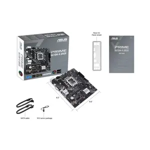 ASUS PRIME H610M-K ARGB D5 Micro-ATX Motherboard, Intel H610 Chipset, LGA1700 Socket, DDR5 Memory Support, ARGB Lighting Support, PCIe 4.0 Expansion, Entry-Level Desktop Motherboard