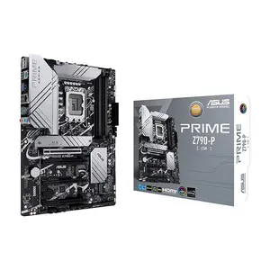 ASUS PRIME Z790-P CSM ATX Motherboard, Intel Z790 Chipset, LGA1700 Socket, DDR5 Memory Support, PCIe 5.0 Graphics Support, ASUS Corporate Stable Model Platform, High-Performance Desktop Motherboard