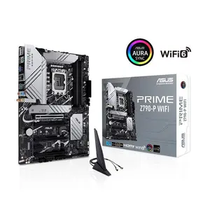ASUS PRIME Z790-P WIFI CSM ATX Motherboard, Intel Z790 Chipset, LGA1700 Socket, DDR5 Memory Support, PCIe 5.0 Graphics Support, WiFi Connectivity, ASUS Corporate Stable Model Performance Motherboard