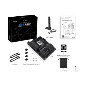 ASUS ProArt Z890-CREATOR WIFI ATX Motherboard, Intel Z890 Chipset, LGA1851 Socket, DDR5 Memory Support, PCIe 5.0 Expansion, WiFi 7 Connectivity, Thunderbolt 5 Support, Professional Creator Workstation Motherboard