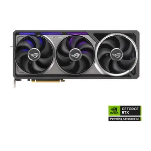 ASUS ROG Astral GeForce RTX 5080 OC Edition 16GB GDDR7 Graphics Card, 2790MHz Boost Clock, NVIDIA Blackwell Architecture, 16GB GDDR7 Memory, Quad Fan Cooling System, PCIe 5.0 Interface, Factory Overclocked Flagship Gaming GPU