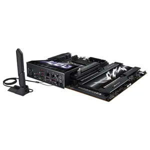 ASUS ROG CROSSHAIR X870E HERO ATX Motherboard, AMD X870E Chipset, AM5 Socket, DDR5 Memory Support, PCIe 5.0 Expansion, WiFi 7 Connectivity, USB4 Ports, Premium Enthusiast Gaming Motherboard