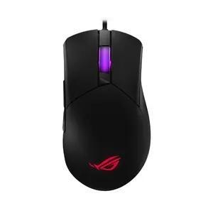 ASUS ROG Gladius III Core P523 Wired Gaming Mouse, 12,000 DPI Optical Sensor, 1000Hz Polling Rate, 72g Ergonomic Design, Push-Fit Switch Sockets