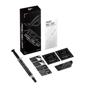 ASUS ROG RG-07 Performance Thermal Paste Kit, High Thermal Conductivity CPU GPU Paste, Cleaning Wipes, Spreader Tool, Gaming Cooling Solution