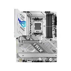 ASUS ROG STRIX X870-A GAMING WIFI ATX Motherboard, AMD X870 Chipset, AM5 Socket, DDR5 Memory Support, PCIe 5.0 Expansion, WiFi 7 Connectivity, USB4 Ports, White Edition Gaming Motherboard