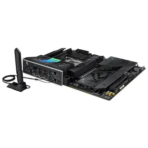 ASUS ROG STRIX X870-F GAMING WIFI ATX Motherboard, AMD X870 Chipset, AM5 Socket, DDR5 Memory Support, PCIe 5.0 Expansion, WiFi 7 Connectivity, USB4 Ports, Performance Gaming Motherboard