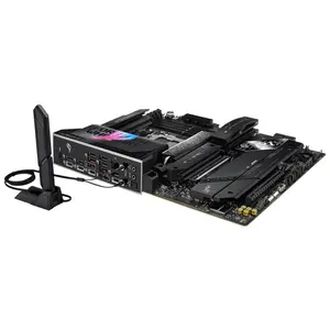ASUS ROG STRIX X870E-E GAMING WIFI ATX Motherboard, AMD X870E Chipset, AM5 Socket, DDR5 Memory Support, PCIe 5.0 Graphics and Storage Support, WiFi 7 Connectivity, USB4 Ports, High-End Gaming Motherboard