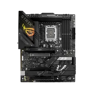 ASUS ROG STRIX Z890-H GAMING WIFI ATX Motherboard, Intel Z890 Chipset, LGA1851 Socket, DDR5 Memory Support, PCIe 5.0 Expansion, WiFi 7 Connectivity, Thunderbolt 4 USB Type-C, Enthusiast Gaming Motherboard