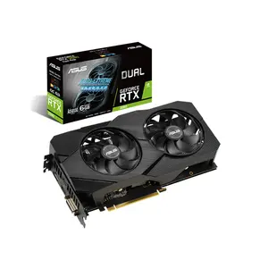 ASUS Dual GeForce RTX 2060 EVO Graphics Card, 6GB GDDR6 Memory, 1785MHz Boost Clock, Dual Fan Cooling Design, NVIDIA Turing Architecture Gaming GPU