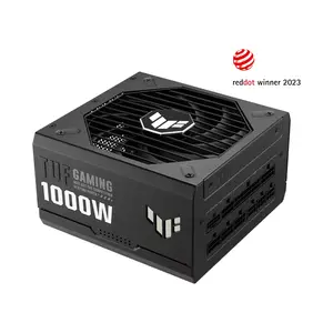 ASUS TUF Gaming 1000G 1000W 80 Plus Gold Fully Modular ATX 3.1 Power Supply, PCIe 5.1 Ready, Native 16-Pin GPU Connector, 135mm Axial-Tech Fan