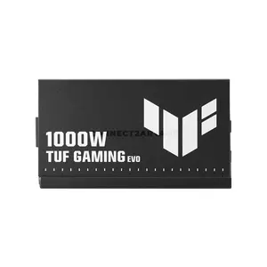 ASUS TUF Gaming 1000W Gold EVO Power Supply, ATX 3.1, PCIe 5.1, 80 PLUS Gold, Cybenetics Platinum 230V / Gold 115V, 12V-2x6 16-Pin Connector, 135mm Dual-Ball Bearing Fan, Premium Embossed Cables, TUF-GAMING-1000G-EVO
